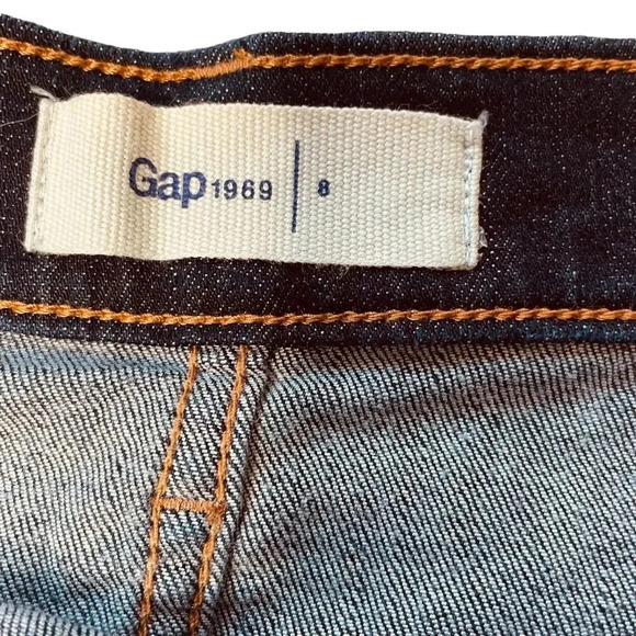 Gap 1969 Dark Wash Denim Mini Skirt - Picture 3 of 7